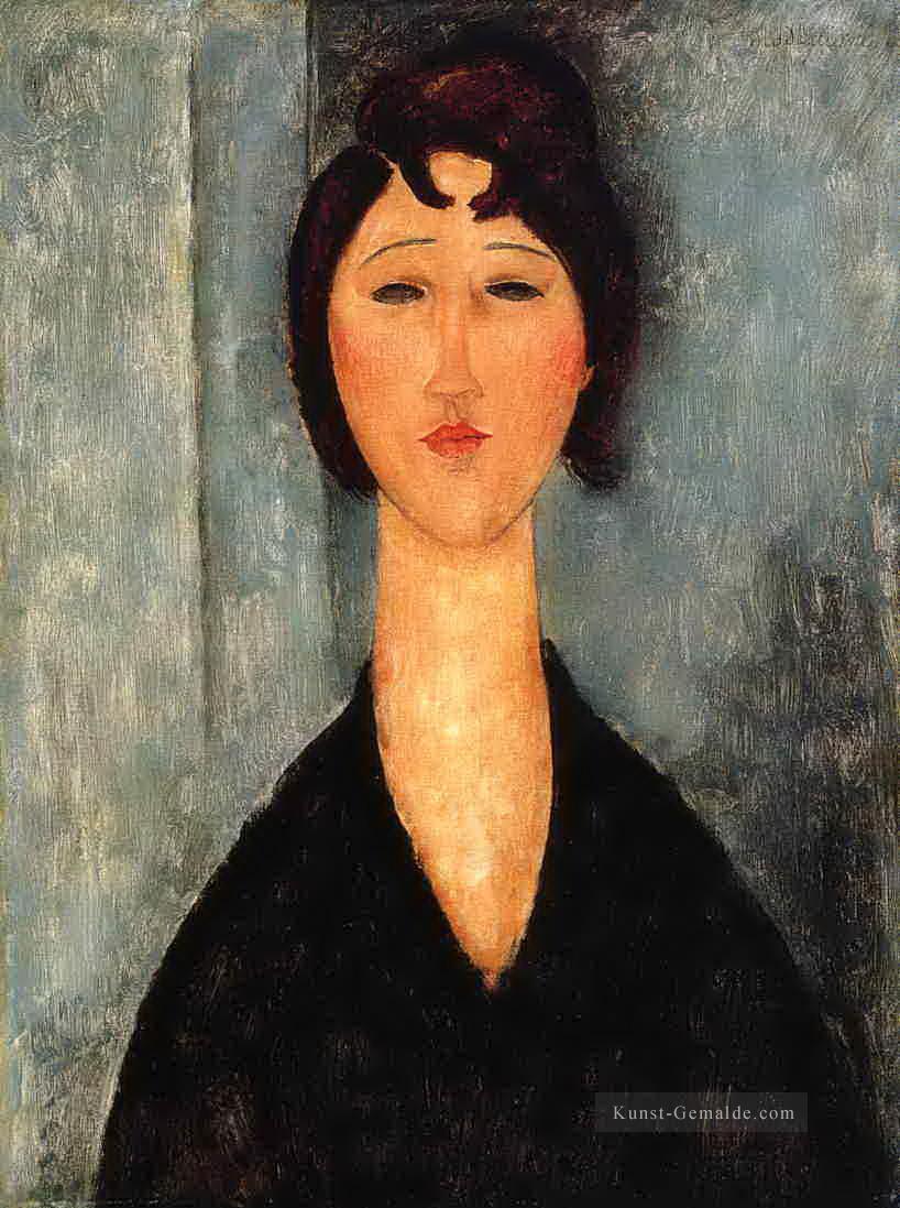 Porträt einer jungen Frau Amedeo Modigliani Ölgemälde